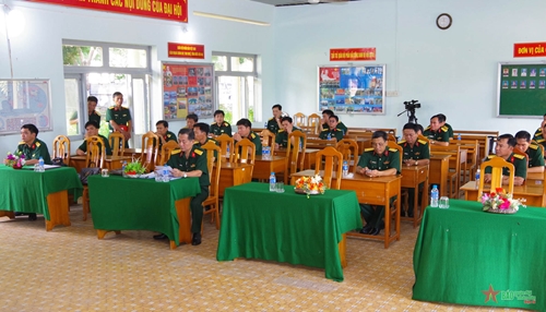 Bộ CHQS tỉnh Bình Thuận khai mạc Hội thi “Chỉ huy trưởng, chính trị viên ban CHQS cấp huyện” năm 2023